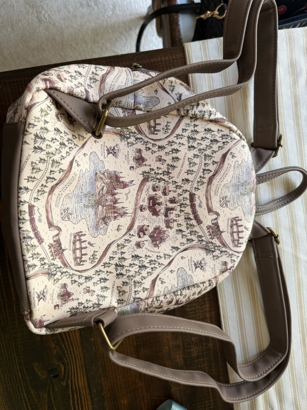 Loungefly Harry Potter School Grounds Mini Backpack - Picture 2 of 4